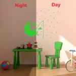 Green Kids Room Decor Radium Wall Sticker