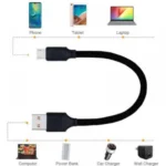 Pack Of_6 Fast Charging Data Cable For Android Smartphones (Color: Assorted)