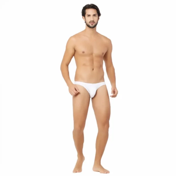 Men's Cotton Ultra Soft Briefs Underwear (White)