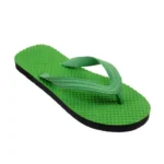 Unisex Textured Lightweight Flip-Flop Hawai Slipper (Green)