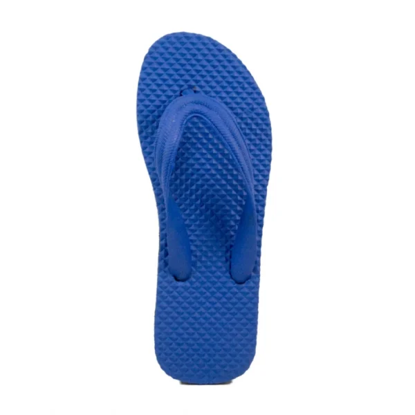 Unisex Textured Lightweight Flip-Flop Hawai Slipper (Blue)