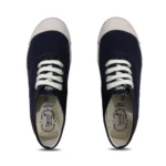 Unisex Cotton School Shoe Lace-Up (Navyblue)