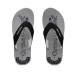 Unisex Rubber Comfortable Orthopedic Doctor Slipper and Flip Flops (Grey)