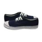 Unisex Cotton School Shoe Lace-Up (Navyblue)