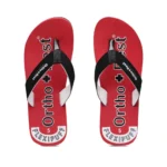 Unisex Rubber Comfortable Orthopedic Doctor Slipper and Flip Flops (Red)