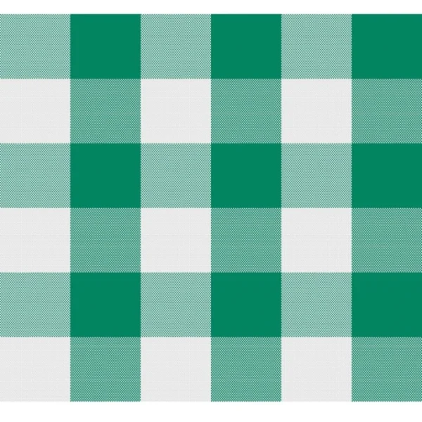 Checkered Cotton Checks Table Cloth (Green)