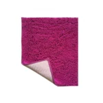 Solid Polyester Bathmat (Pink)