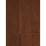 Solid Cotton Hotel Bathmats (Brown)