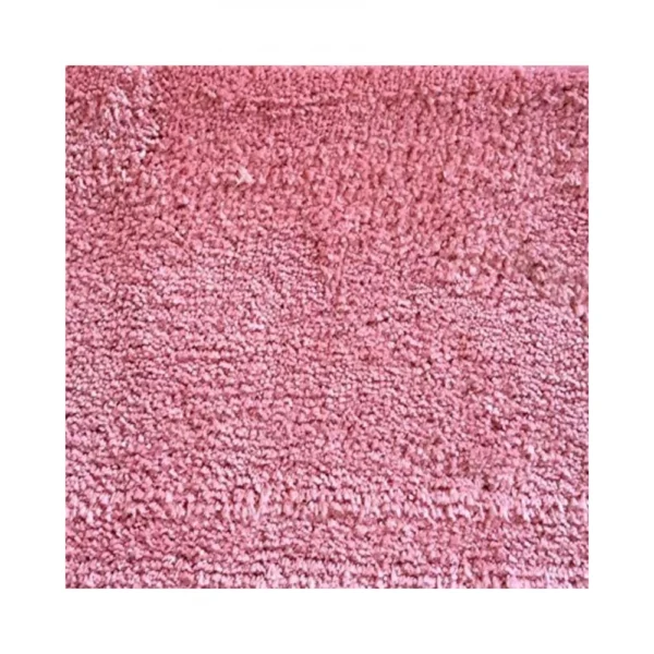 Solid Polyester Bathmat (Pink)