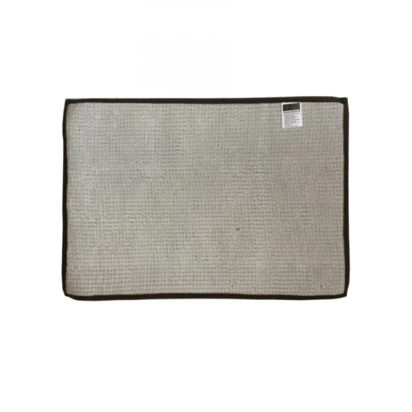 Solid Polyester Bathmat (Brown)