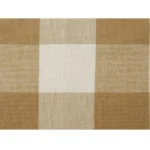 Checkered Cotton Checks Table Cloth (Beige)