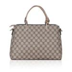 Women's Faux Leather Printed Handbag (Hilver)