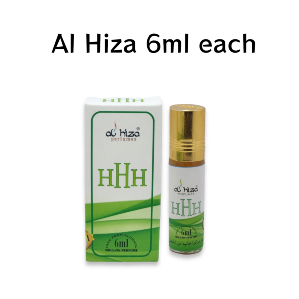 Al hiza perfumes HHH Roll-on Perfume Free From Alcohol 6ml