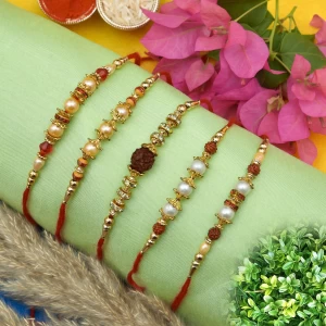 DKraft Mauli Thread Rakhi Set