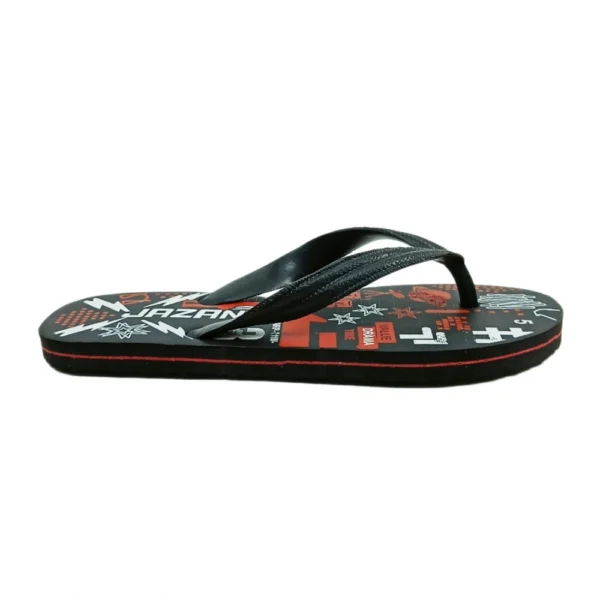 Generic Unisex Printed Lightweight Flip-Flop Hawai Slipper (Red)