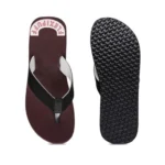 Generic Unisex Rubber Comfortable Orthopedic Doctor Slipper and Flip Flops (Maroon)