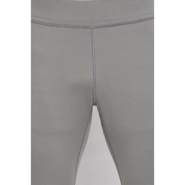 Men's Solid Polyester Tights (Grey)