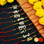 RAGHAV EMPORIUM Mauli Thread Rakhi Set