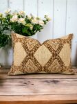 Brown Intrigue Pillow Cover