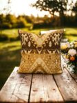 Mocha Marvel cushion cover