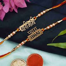 SUNRISE FARMER Mauli Thread Rakhi Set