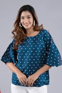 Mitansh Casual Polka Print Women Top