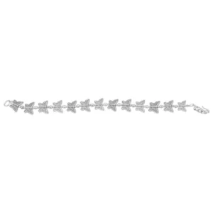 ic Women's Oxidised German Silver Silver Bracelet-Silver