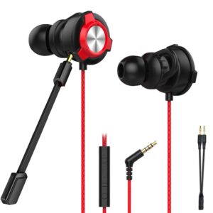 claw g9 gaming earphones with dual microphones