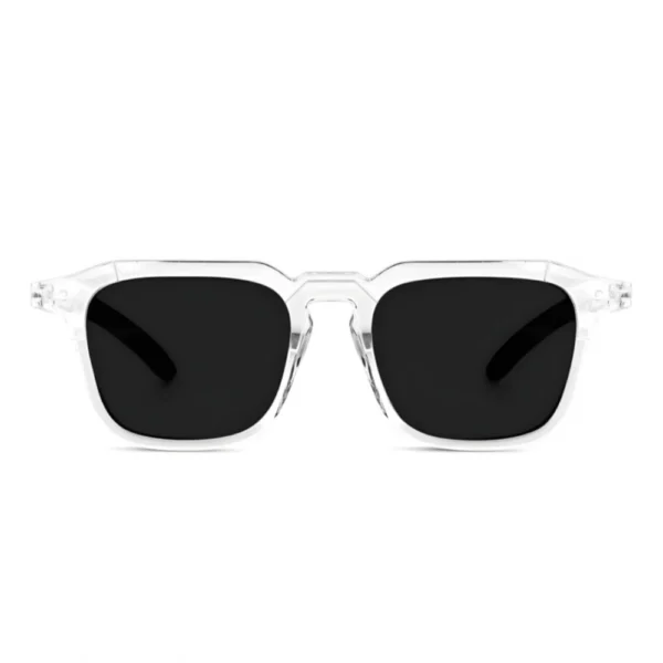 Pack Of 2 Classic Unisex UV400 Protection Sunglasses (White)