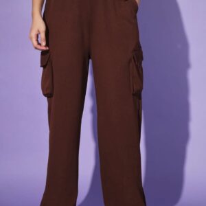 Women Solid Track Pants