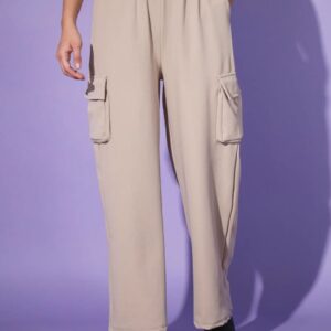 Women Solid Track Pants