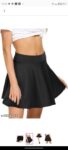 Women Solid Regular Black Skirt