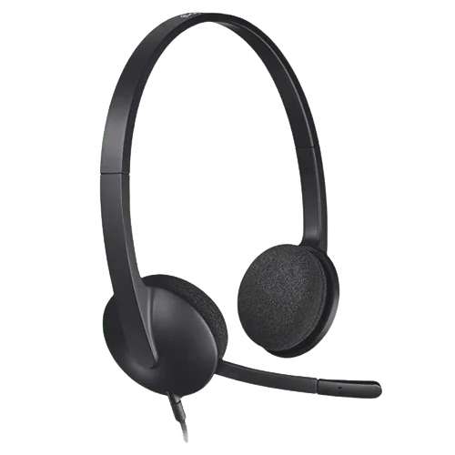 Logitech H340 USB wired headset headphone