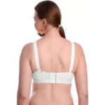 Women's Cotton Solid Non Padded Bra (White)