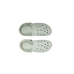 Men's Rubber Solid Lace-Up Slipper (Grey)