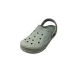 Men's Rubber Solid Lace-Up Slipper (Grey)