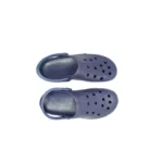 Men's Rubber Solid Lace-Up Slipper (Blue)