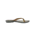 Women's Polyurethane Printed Slip-on Slipper (Brown)