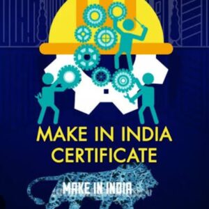 Make in India certificate