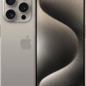 Apple iPhone 15 pro natural titanium 8 gb ram