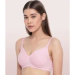 Enamor Women'S Side Support Shaper Supima Cotton Everyday Brassiere (Model: A042, Color: OrchdMelange, Material: Cotton)