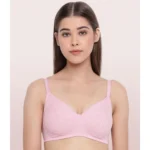 Enamor Women'S Side Support Shaper Supima Cotton Everyday Brassiere (Model: A042, Color: OrchdMelange, Material: Cotton)