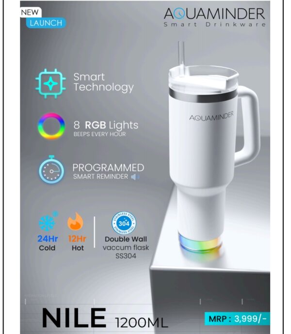 Aquaminder smart drinkware