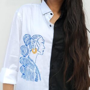 white cotton shirt womens