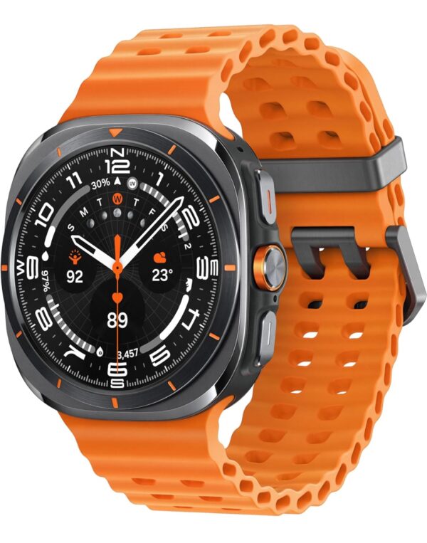 Samsung Galaxy Watch 7, 44mm Smart Watch (Orange Strap)